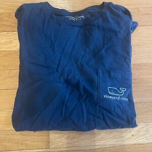 Vineyard Vines Mens Navy Blue T-Shirt